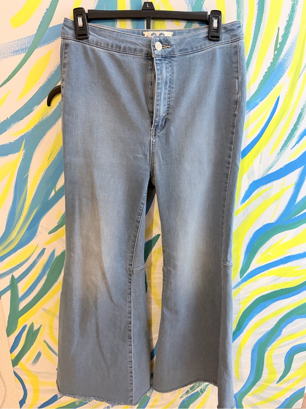 We The Free Light Blue flare jeans